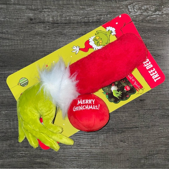 ππ MERRY GRINCHMAS GRINCH HAND TREE DECOR ππ - Picture 4 of 4